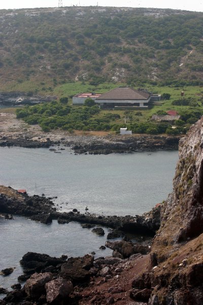 view of the fishing village